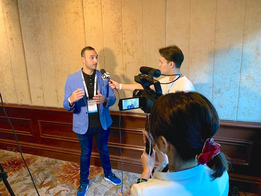 Mesbah Sabur 'It was a pleasure to discuss #SustainableTransformation and more with the #blockchain community at Beyond Blocks Summit in Bangkok this week. Looking forward to future developments in this small but rapidly growing space.'