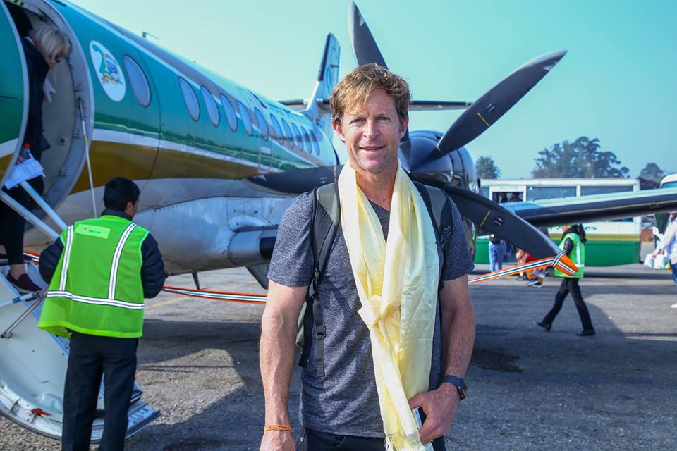 FlyYeti's tweet photo. Yeti Airlines is proud to serve @JontyRhodes8 the former South African cricketer today from #Pokhara to #Kathmandu 
#YetiAirlines #WeFlyWithYou #YouComeFirst #ChangingforBetter https://t.co/7xWvmnQOGo