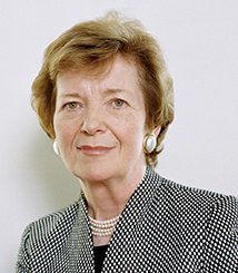 IBAnews's tweet photo. Mary Robinson, fmr Pres of Ireland and UN High Commissioner for Human Rights, talks climate justice, Paris Agreement, roles of business, state and women in tackling #climatechange in this filmed interview from #ibarome @MRFCJ https://t.co/0SkjOp95R5 https://t.co/HWLXqzdKJA
