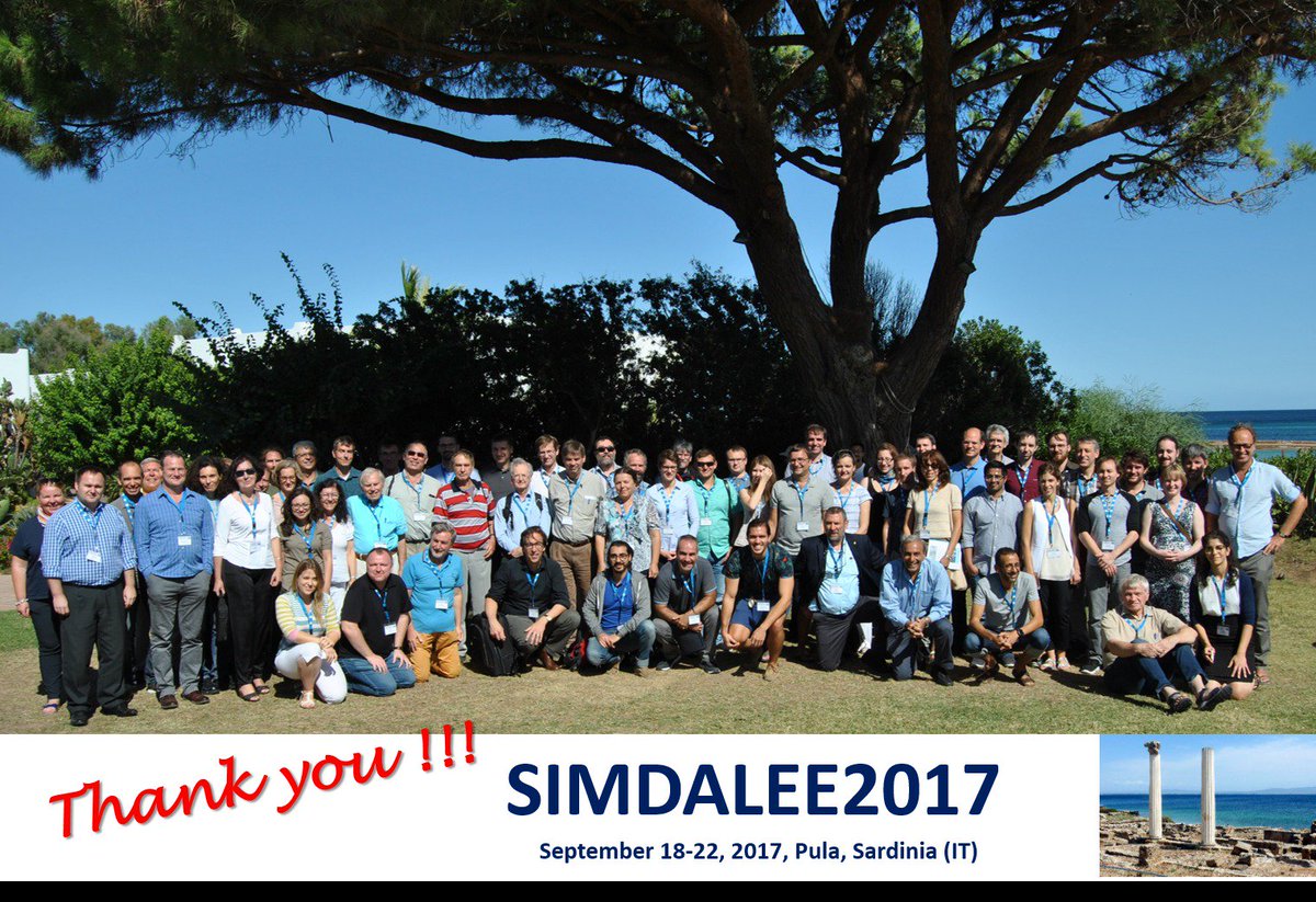 Simdalee2's tweet photo. #Flashback @Simdalee2 Conference on Sardinia, Amazing presentations and location Thx to all!! #HotelFlamingoPula @MSCActions #innovation #research @EU_Commission https://t.co/3XYVTEbyJG
