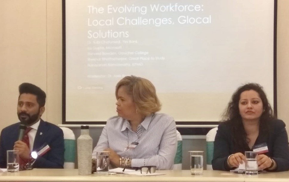 YESGlobalInsti's tweet photo. “The ability of people to have multidimensional understanding of a subject, interdisciplinary approaches to problem solving, will define the #jobmarket of the future” - @subichaturvedi on ‘The Value of a New Liberal Arts Education in the 21st Century’ https://t.co/BArsNEy0cl
