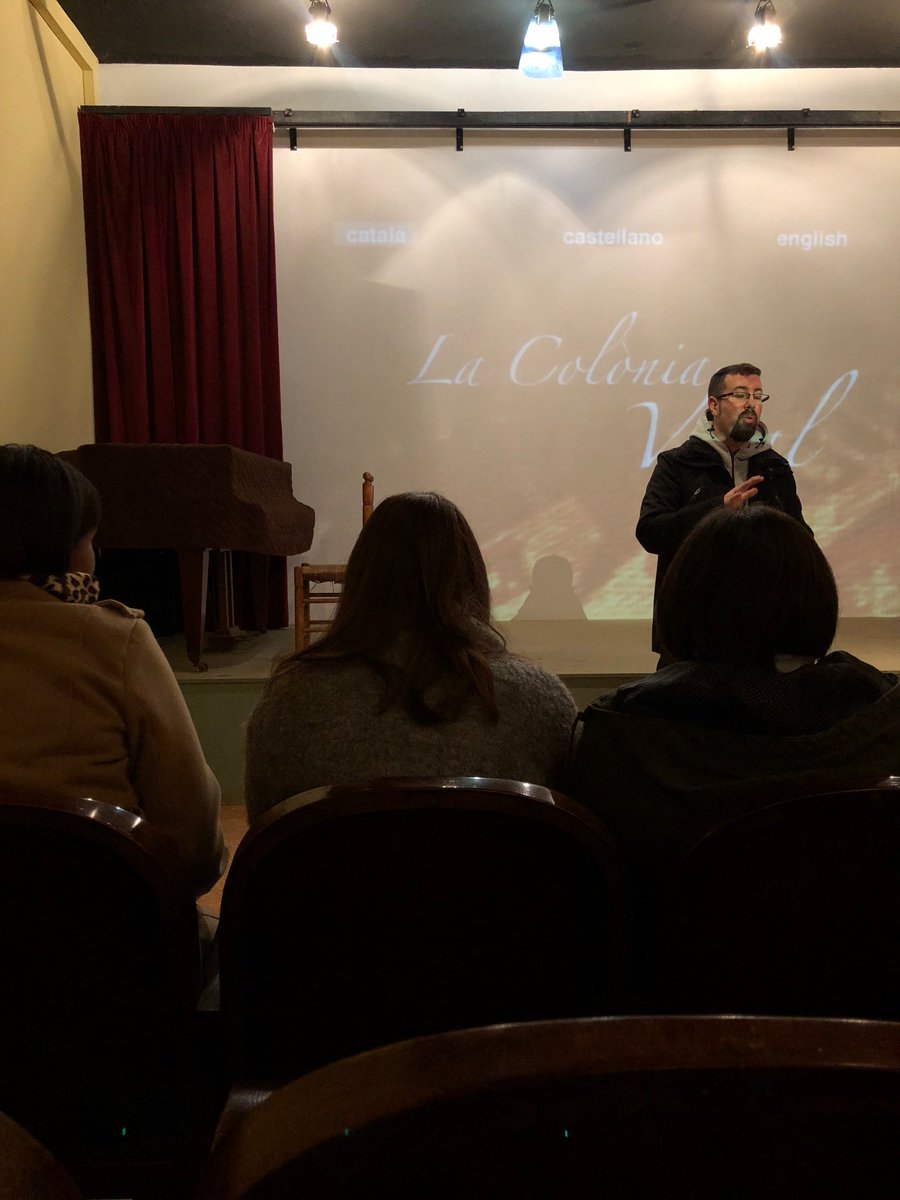 Alex_fm14's tweet photo. Visita a la Colònia Vidal, al Berguedà.  #ppt18urv https://t.co/mRqAIMCPOH