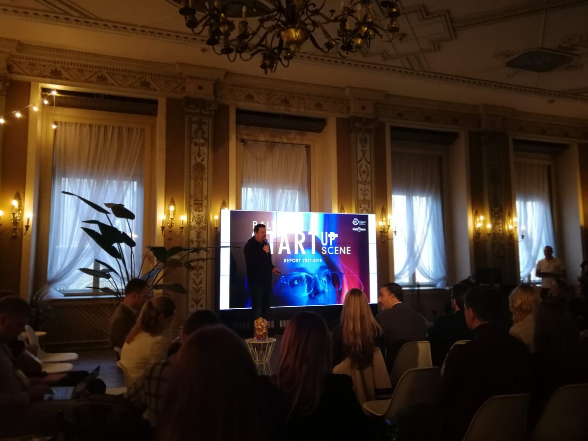 StartupWiseGuys's tweet photo. "Everything is in place for Baltic startup ecosystem to grow, especially early stage funding like accelerators!" 🦄 Read full Baltic Startup Scene Report 2017/2018 here: https://t.co/NnEeYIEACe https://t.co/YmV7sjPs8i