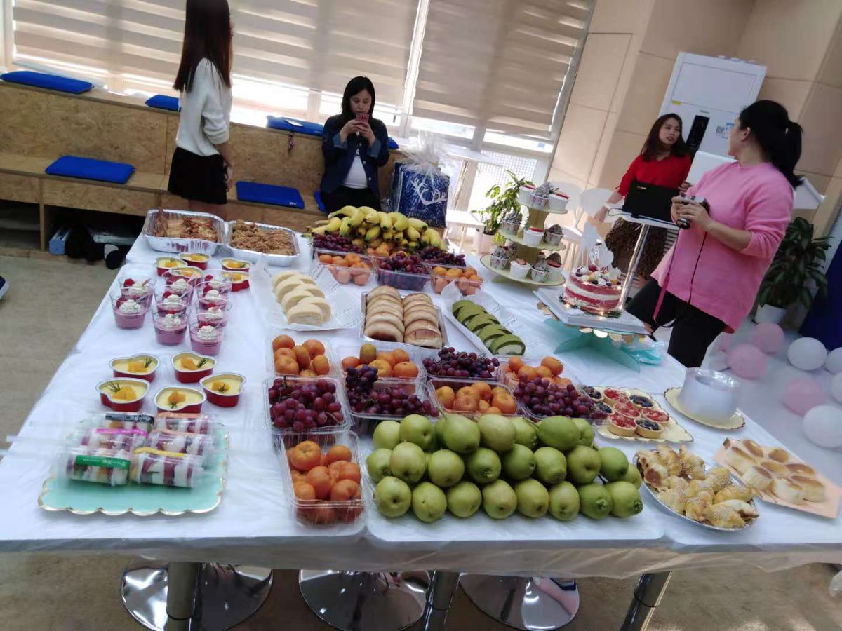 AtmDobi's tweet image. #DOBIATM Birthday party for company staff. A warm #blockchain company. Would you like to join?😄