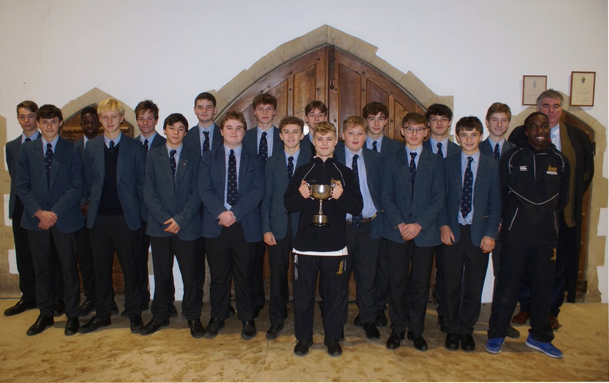 What a way to round off the week than to announce that our U15 rugby squad were crowned Norfolk County Cup winners and brought home the Seaman cup to Gresham's for the first time in 25 years.  Full report here - ow.ly/TkgH30mOjF7  <a href="/HoltRFC/">Holt RFC</a>  <a href="/Pitchero/">Pitchero</a> #rugby