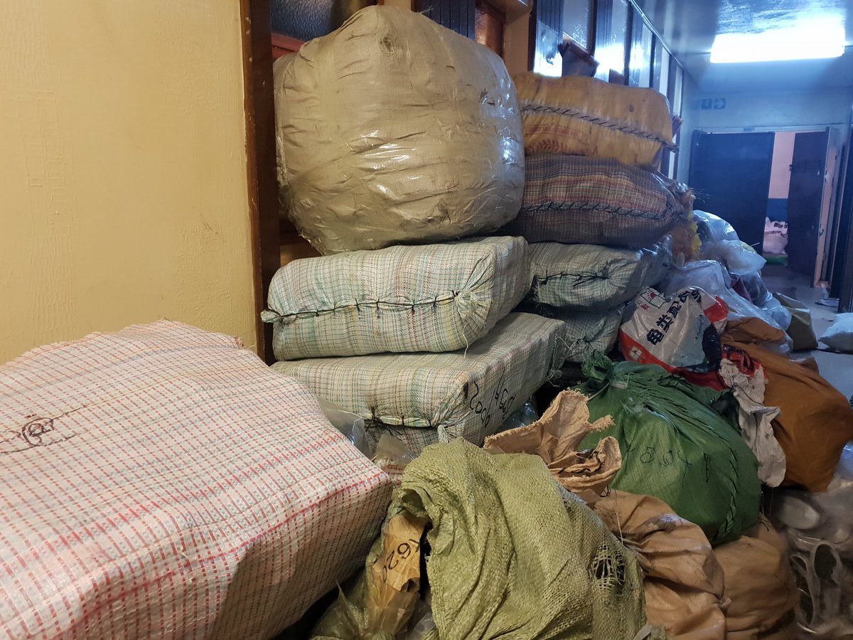 HermanMashaba's tweet photo. The raid team was here just YESTERDAY and they are reporting a larger volumn of goods discovered today, compared to yesterday.
#MashabaInAction
#BuyaMthetho https://t.co/NiR9VJ1f5U