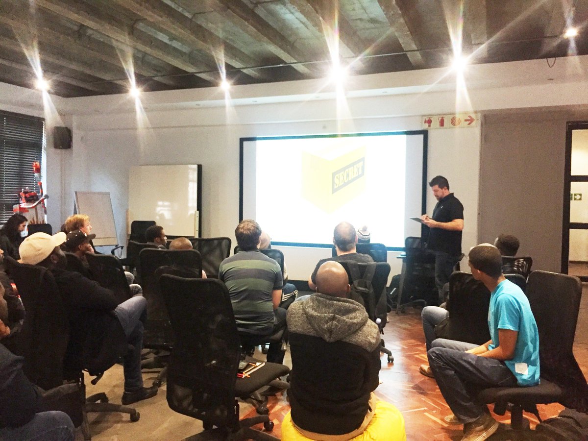 _lepsta's tweet photo. We had a great time yesterday at "@wethinkcode. Definitely we had our "Realities Augmented". Thanks Dries (@dries139) for such a inspirational talk. #EngineOne #Developers #Johannesburg. https://t.co/bLgtDeIo8X