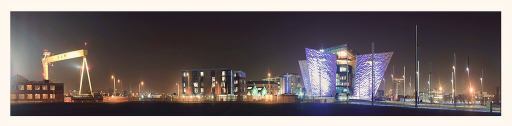wesdockabcc's tweet photo. @TFL_Belfast @TitanicHotelBel @TitanicQuarter @BelfastHarbour night shot of Titanic Quarter and Belfast harbour @GameOfThrones @VisitBelfast https://t.co/xisriuI8AW