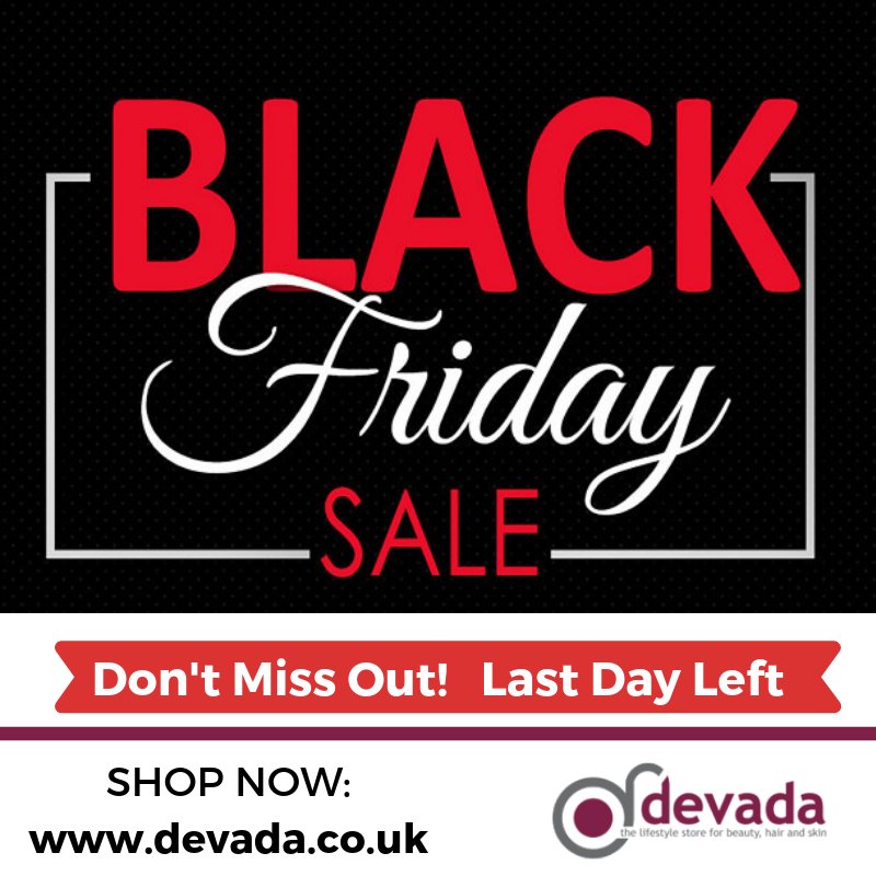 DevadaProducts's tweet photo. Last day left for Devada “BLACK FRIDAY SALE” 
Grab the maximum today. HURRY!! Order your favorite beauty products and get amazing discounts.
SHOP Now: https://t.co/CbHKkZ4Au7 
#BlackFridayDeals #BlackFridaySale #ExclusiveOffers #BeautyBrands #DLAB # #Insight #SaleLastDay https://t.co/J2ftTLTgGB