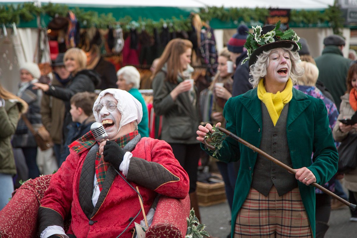 PHDockyard's tweet photo. And the gates are OPEN! Welcome to the Dickens Christmas Festival!  Travel back in time to a bygone era, where snowy Dickensian streets welcome you to a world of festive cheer! Can you spot the characters from his most famous novels? 

#dickenschristmasfestival #spotthescrooge https://t.co/nWVEVXgMiN