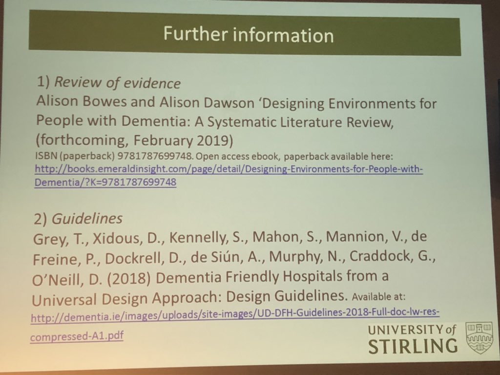 More resources and info here on dementia friendly environments.
#rcpeStAs18
