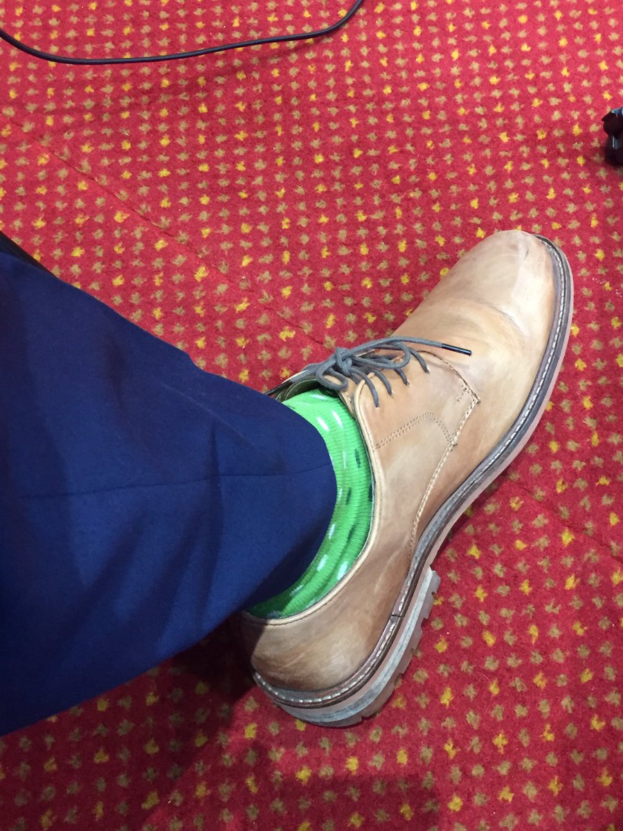 SandeepRaiDrums's tweet photo. @FutureIn15 at @CitizenEvent with my fave new socks from @Slidoapp #EventProfs #citizenevent https://t.co/xNLwPIKEWJ