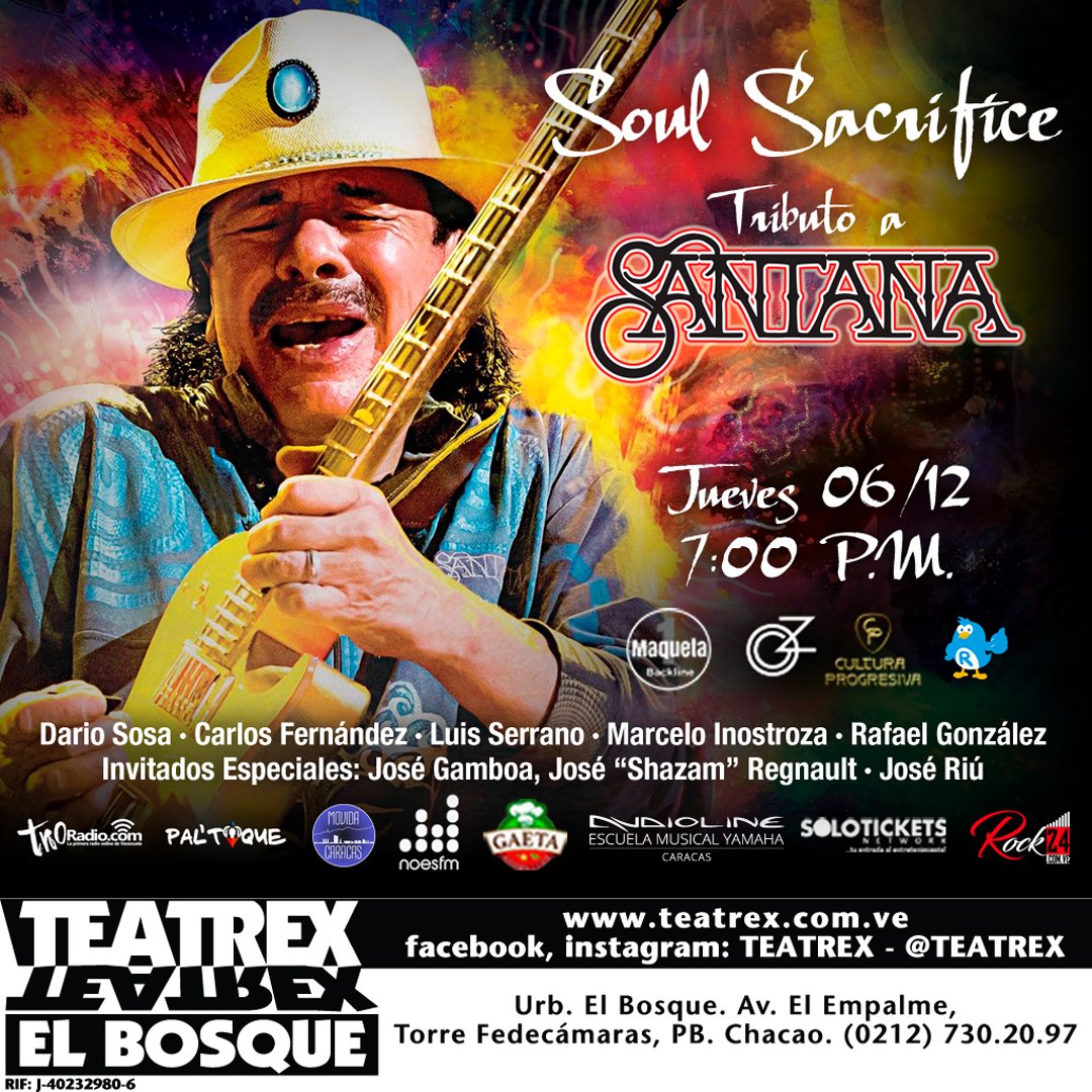 Hoy Viernes #30Nov después de las 8.00 am, estarán el productor <a href="/orlandozuritag/">Orlando Zurita G.</a> y <a href="/DarioSosaGuitar/">Dario Sosa</a> con: <a href="/LuchoMosqueda/">Lucho Boleta</a> <a href="/PandeVzla/">IG: pandesousa</a> y <a href="/XaviDevine/">XAVI</a> por <a href="/Hot94fm/">Hot94Fm</a> 🔥<a href="/BuenMuchachoFM/">Los Buenos Muchachos</a> #LosBuenosMuchachos #TributoaSantana <a href="/SantanaCarlos/">Carlos Santana</a> entradas en <a href="/TEATREX/">TEATREX</a> y <a href="/soloticketsn/">Solotickets Network</a> <a href="/Recomendao/">Recomendao</a>