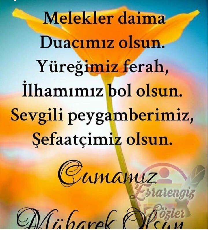 @sensoyle_1 @ahserr @Gul_Sen76 @ruhenbahar @ZelihaEkim @06_mutlu_74 @pinargoktas @seniha_kurtt @12_dilk @rengi_mor_ @TmcGzm @mihrace141 @Meral_80_1903 @RteEfsane @Sema41373231 @yagmur_yagmur5 @UnalHusniye @ahuelanaz42 @NurS1100 @Sevdaak56534771 Cumamız mübarek olsun 🌼