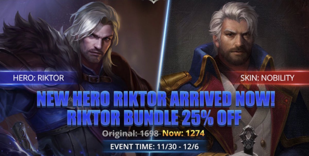 ¡Bienvenido Riktor!

¿Nos enseñáis vuestras primeras partidas con él? 😋

#ArenaofValor #AoV