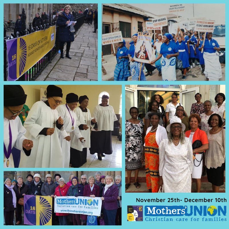 MothersUnion's tweet photo. We are now a few days into our #MU16days campaign and we are thrilled to see so many of our members and supporters engaging in the campaign. Make sure you let us know what you have been up to by using the hashtag #MU16days
https://t.co/WGXcTrqYcF https://t.co/iqJtONaaw4