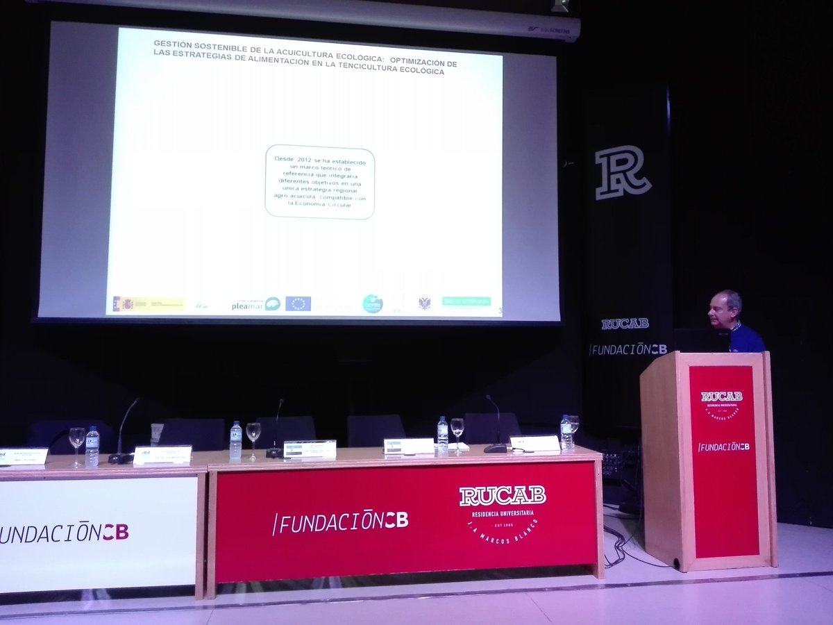 CICYTEX's tweet image. Presentados los resultados preliminares de 2 proyectos:
🐟 Insectmeal del @ITACyL_ 
🐟 Gestión Sostenible d la Acuicultura Ecológica:Optimización alimentación en Tencicultura  Ecológica” dnd colaboramos junto a @Junta_Agricultu @CanalUGR @infouex #ProgramaPleamar