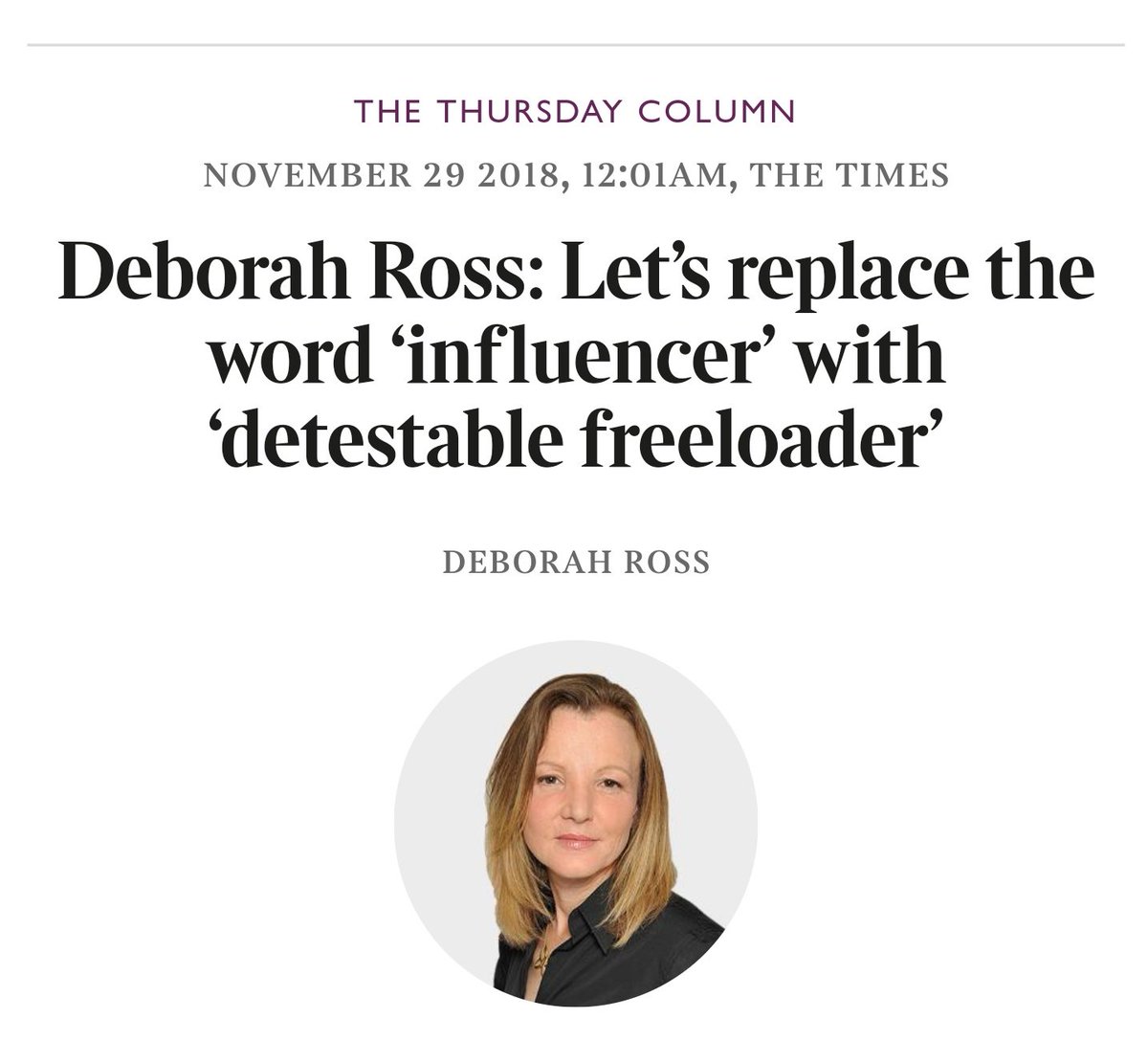 only my mother gets to call me that, Deborah