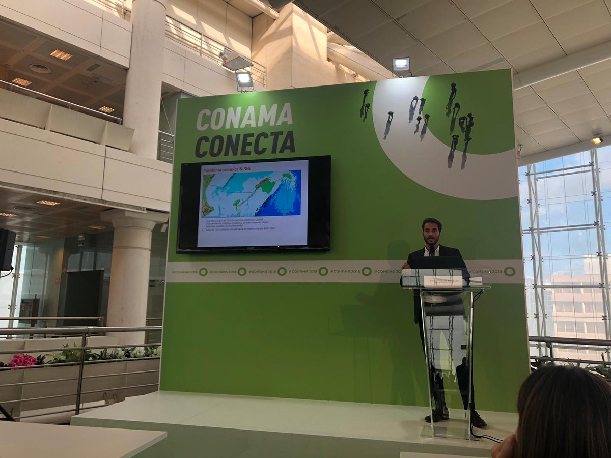 ic_sil's tweet photo. REE Posidonia oceanica Marine Forest Project was last week at #CONAMA18 thanks to Borja Alvarez. Yesterday we presented the Practical Guide: Planting of Posidonia oceanica (👉https://t.co/PefGkY3gHp) at #shnb2018 #Mallorca . Enjoy it 😉! https://t.co/Usm2aROmSS