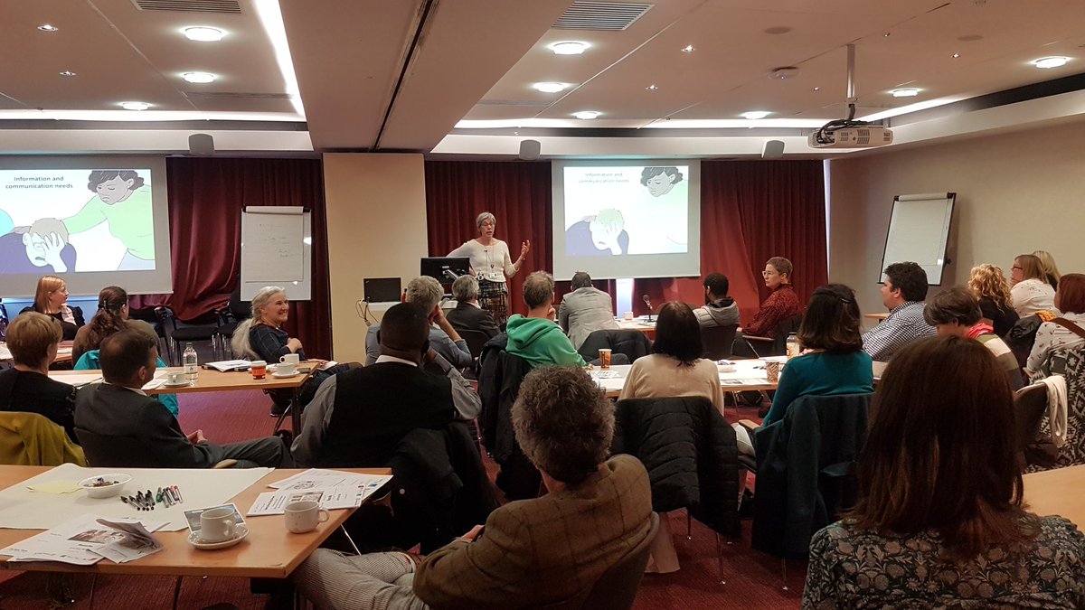 KUHSSCE's tweet photo. Information and communication needs when #talkingaboutdyingsurvey. Is it ok to cry? Should we talk about that? How to break bad news? Results from a study led by Professor @TuffreyWijne presented at a conference @StGeorgesUni today. @RESEARCH_KUSGUL #kustgeorges https://t.co/7RFmD4s2p3