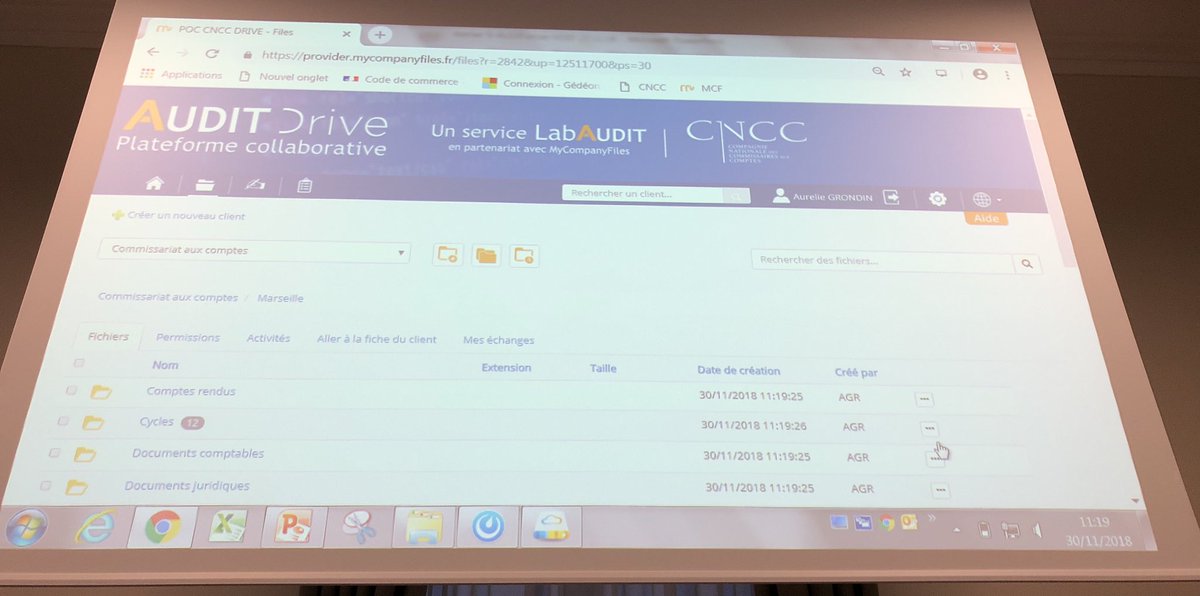 APBAHUON's tweet photo. @CNCC_audit #31èmeAssises #Marseille @CNCCFormation Nouvel outil mis à disposition des consœurs et des confrères « #AuditDrive » une plateforme collaborative pour tous les CAC - un service #LabAudit https://t.co/hDOtWgsEZQ