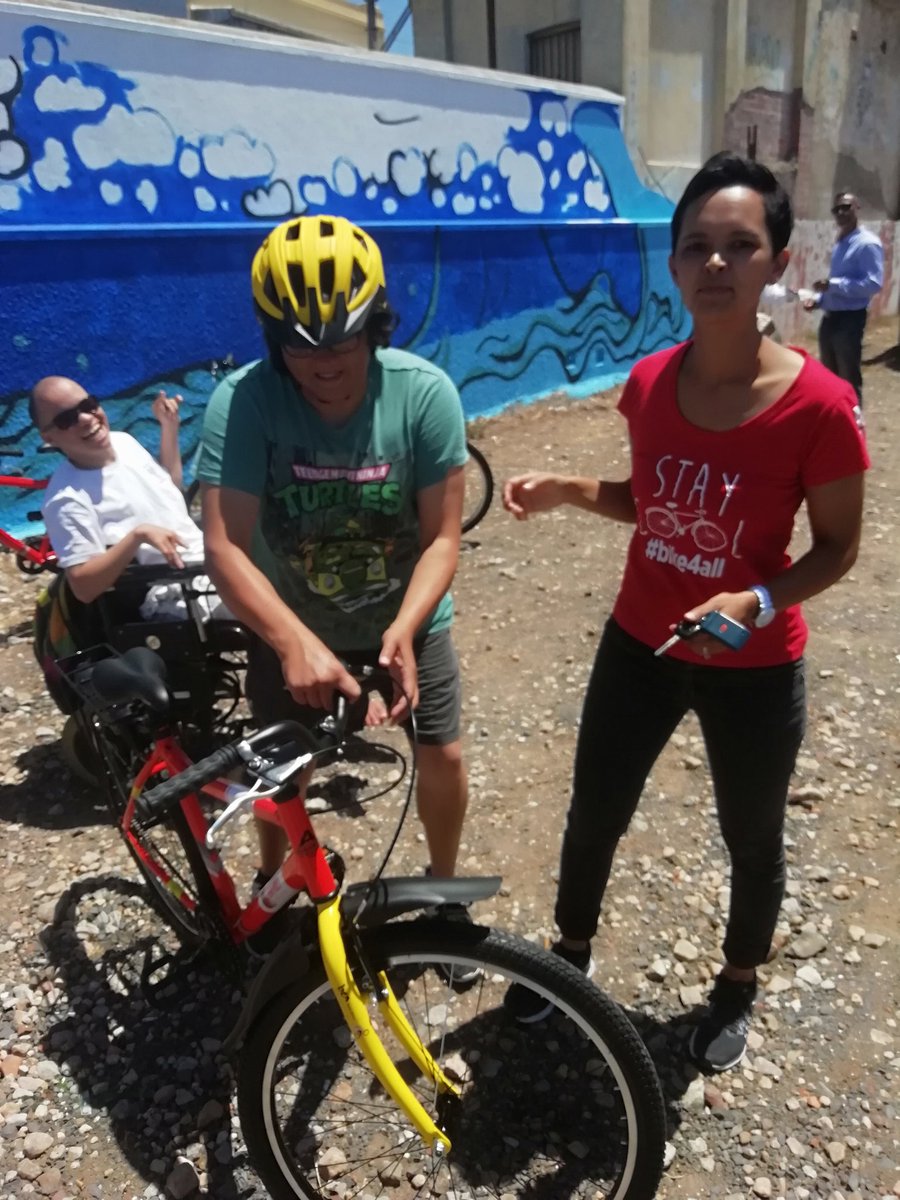 TourismTrainCT's tweet photo. @UNICEF_SA We are so proud of @PedalPowerPPA that decided to empower @Muizenberg #BISO #InclusiveSurfingSA in donating 5 #bike4All to assist kids with #Differbality and keeping them safe. https://t.co/gzrd5oSDYf