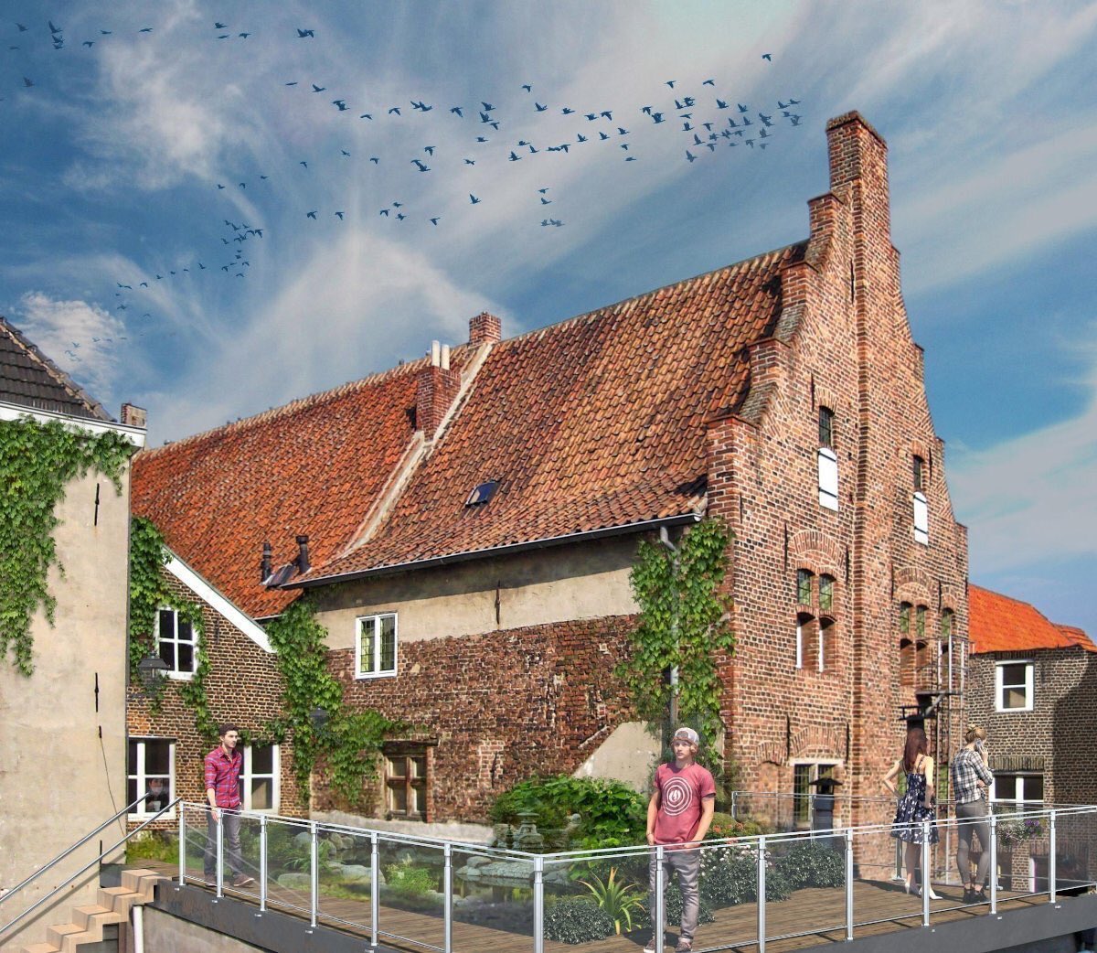 #wonenbovenwinkels in middeleeuws complex Markt. #Venlo maakt van #erfgoed #erfgoud venloonline.nl/nieuws/2018-11…