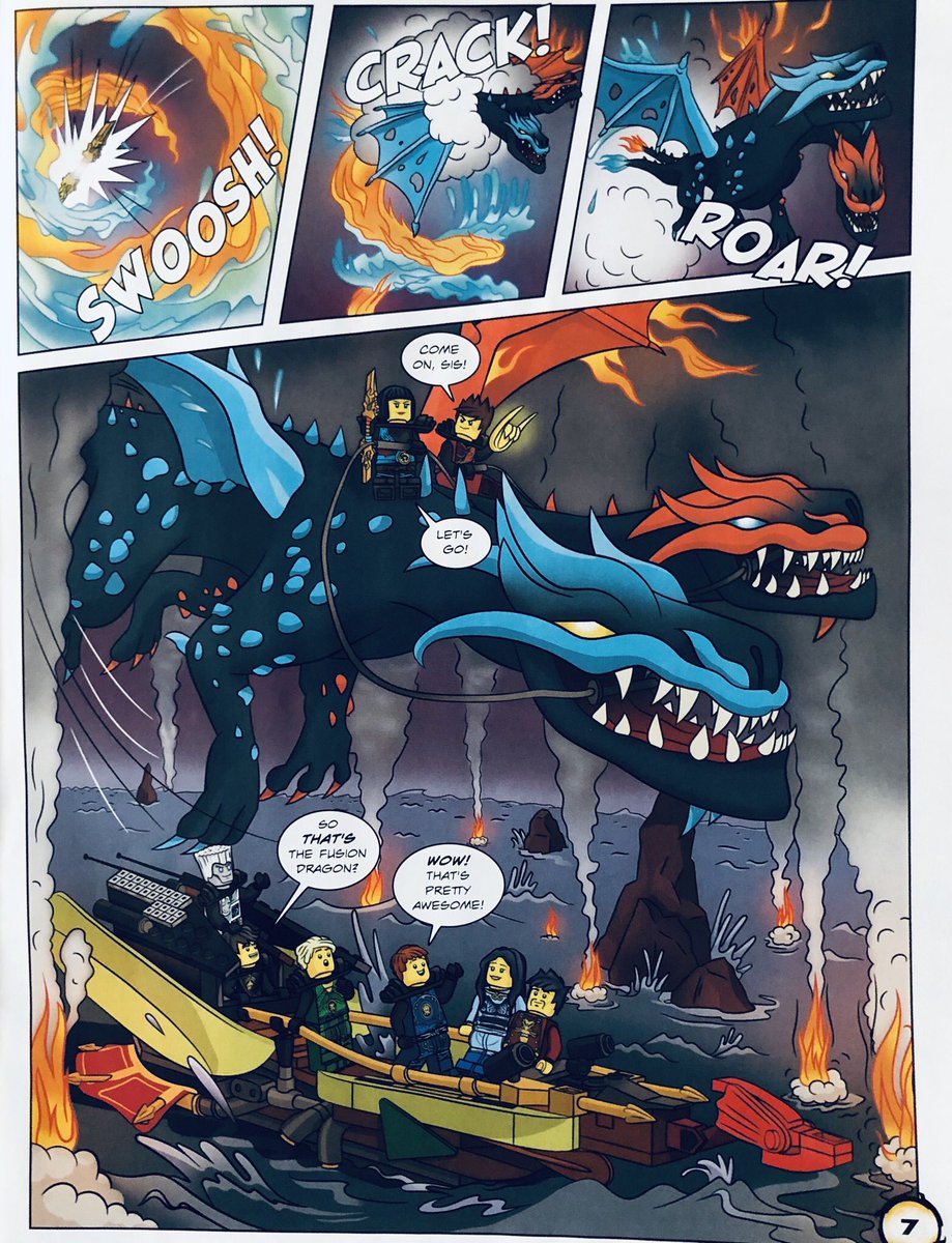 lego ninjago fusion dragon