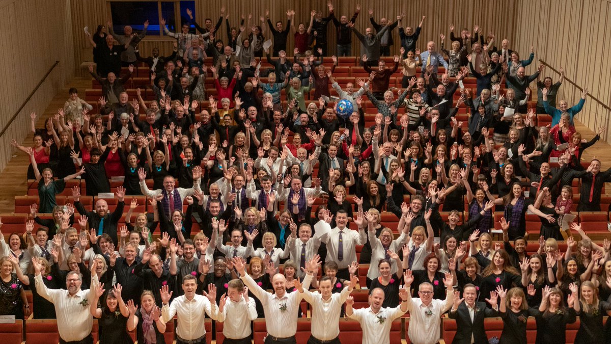 the_halle's tweet photo. Still buzzing a week after the Hallé Corporate Choir Competition @StollerHall. Thanks to all the choirs and everyone who attended for making it such a special occasion. #hccc2018 https://t.co/X7I1f2HW9W