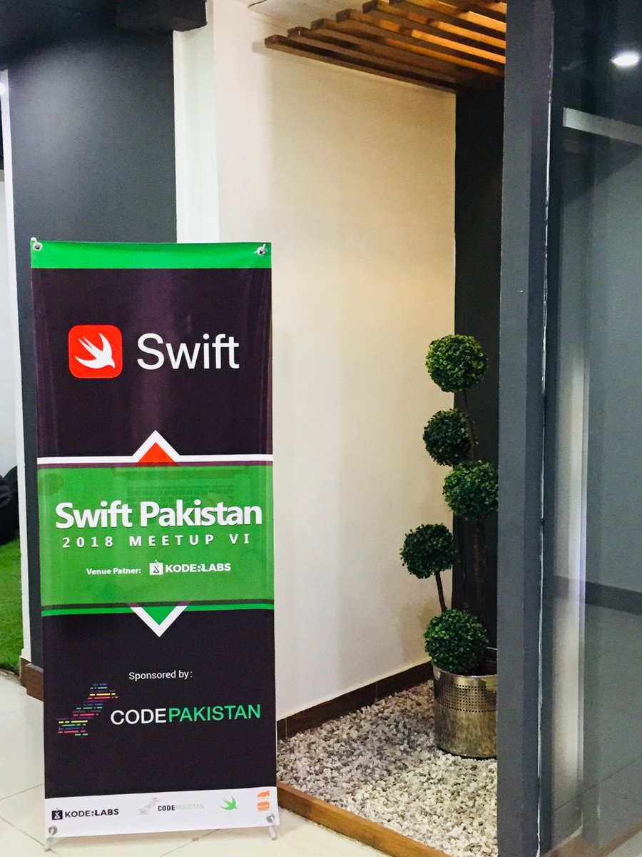 CodePakistanio's tweet image. We are all set to gather for Swift Pakistan Meetup VI at Koder Labs | Hope to meet you all tomorrow! 

#SwiftPakistan #KoderLabs #CodePakistan #DevnCode