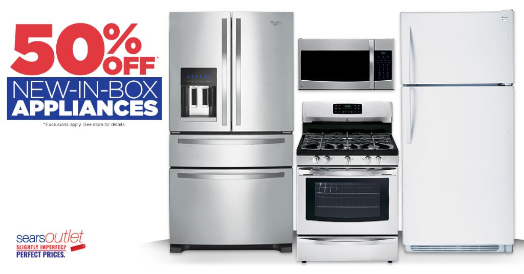 Searsoutlet On Twitter Take 50 Off New In Box Appliances Https