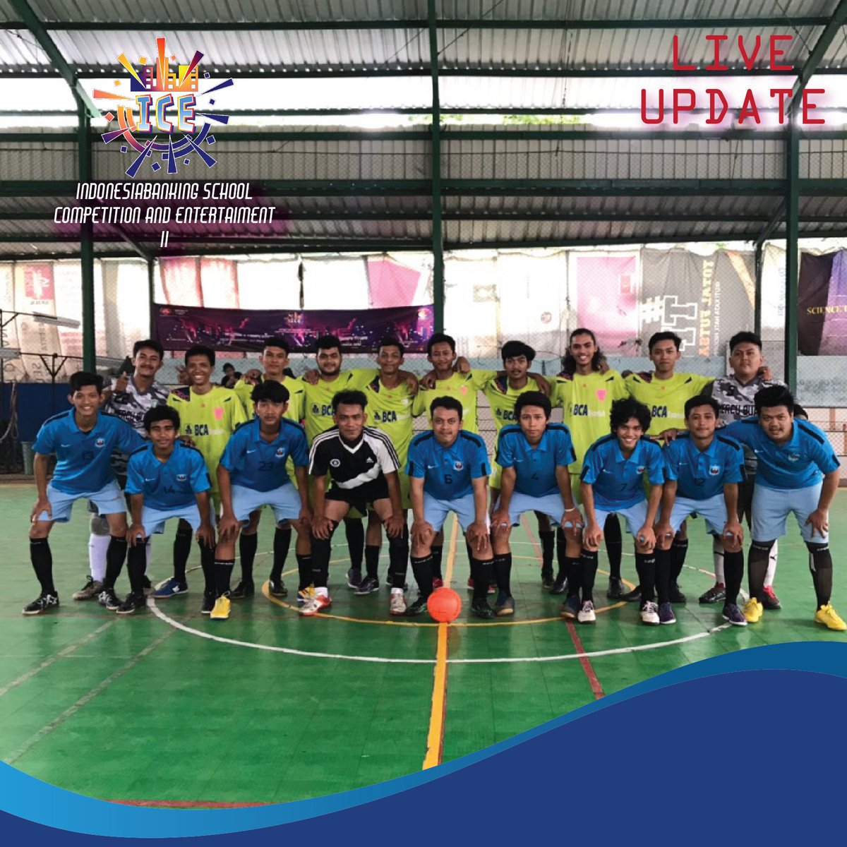 ibs_ice's tweet photo. DAY-5

FUTSAL UNIVERSITAS

SEMIFINAL!
UNINDRA (3) VS MERCUBUANA (1)

#ibsice https://t.co/sHaf3Mt5sa