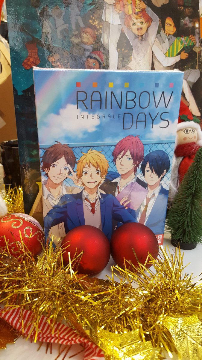 Kazemanga_fr's tweet photo. 🎄#NoelChezKaze🎅 🎁 Aujourd'hui 20 décembre, on vous offre 1 coffret DVD de l'intégrale de la série #RainbowDays !
🚩Pour participer, c'est simple : RT et Follow @KazeFrance ! Tirage au sort demain ! Bonne journée ! #concours #calendrierdelavent https://t.co/76fZIUrEWj