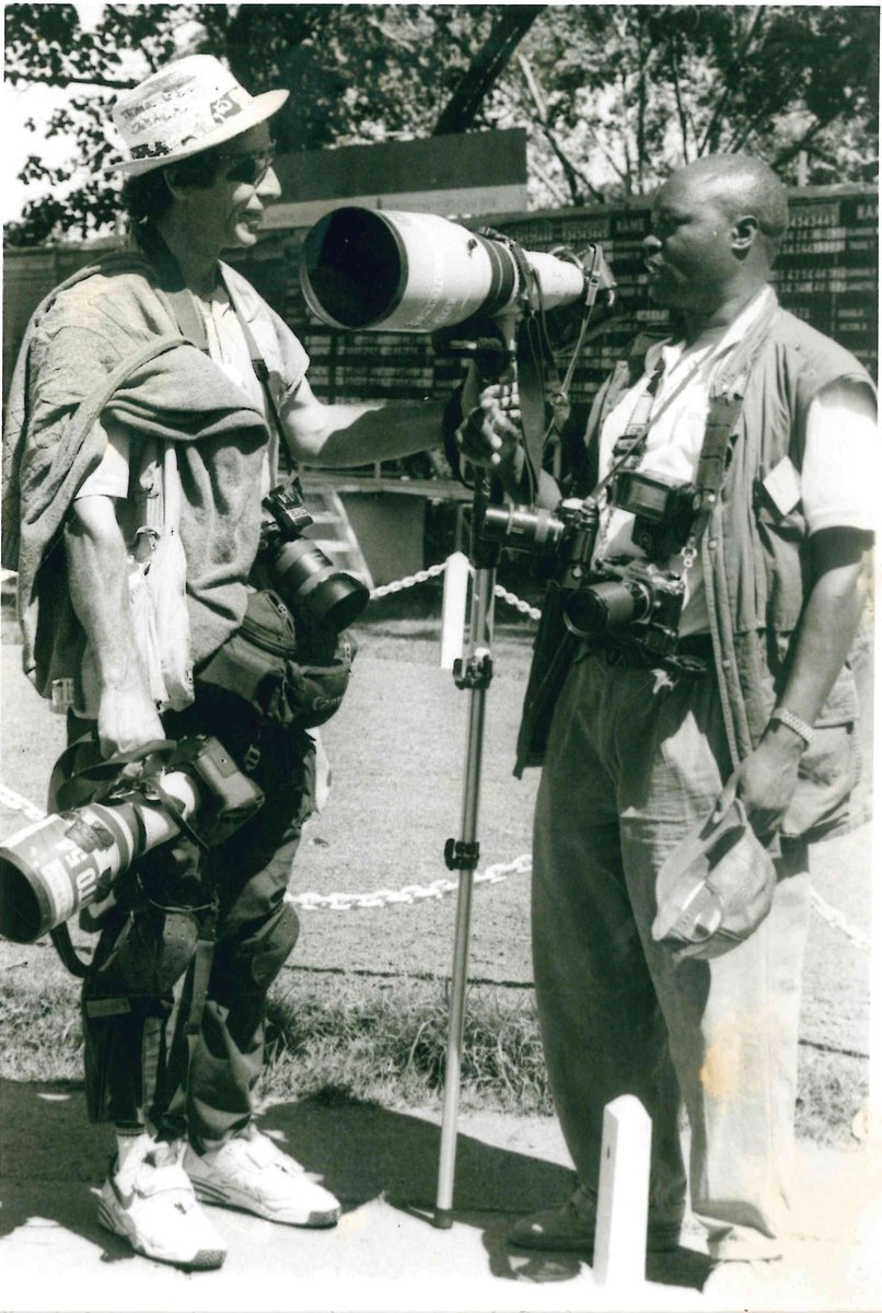 StandardKenya's tweet photo. Up country based journalists in the 90's had to send their photographs via courier to the Nairobi office
Imagine not being able to 'tuma hiyo picha kwa whatsapp'!
#StandardGroup100Years
#SGTrivia https://t.co/WXUaNeXPSP