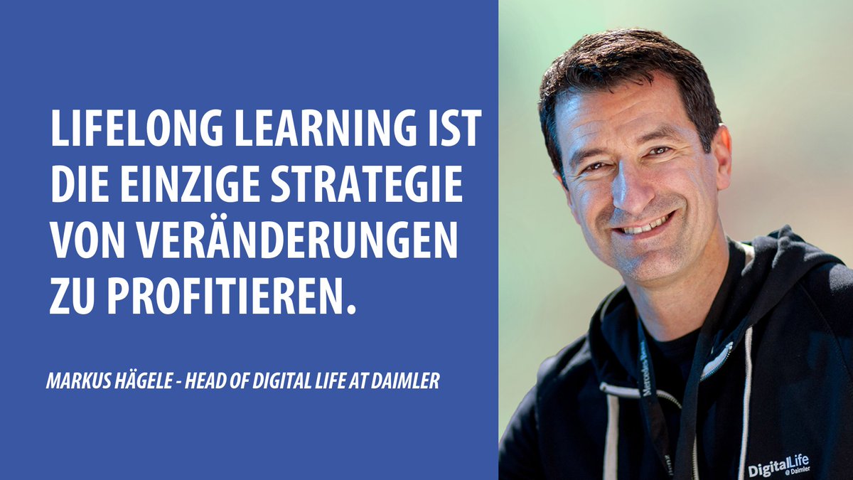 “Das haben wir immer so gemacht” gibt es nicht. Wer da nicht “learn to unlearn” lebt, hat den Zeitgeist nicht verstanden. Neue #withloveanddata Episode mit <a href="/haegele_markus/">Markus Hägele</a> von @DigitalLife_DAI @Daimler

sprecherapp.com/2Q24vgl