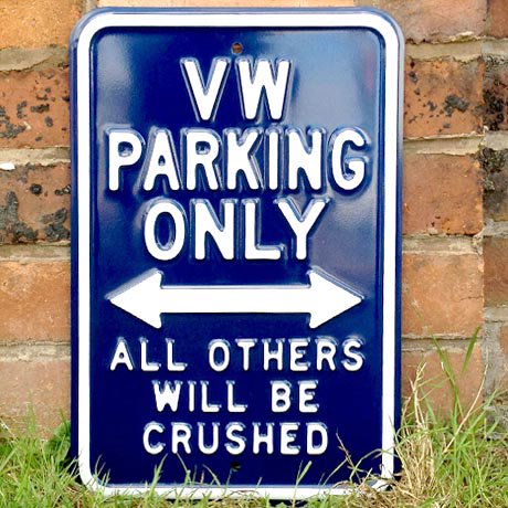 redhotlemonuk's tweet photo. Back in stock!! Order now to get stocked up :) TOP SELLER ALERT! #vw #volkswagen #parkingsign #decor #order #stockist https://t.co/BWRAVXRsKN