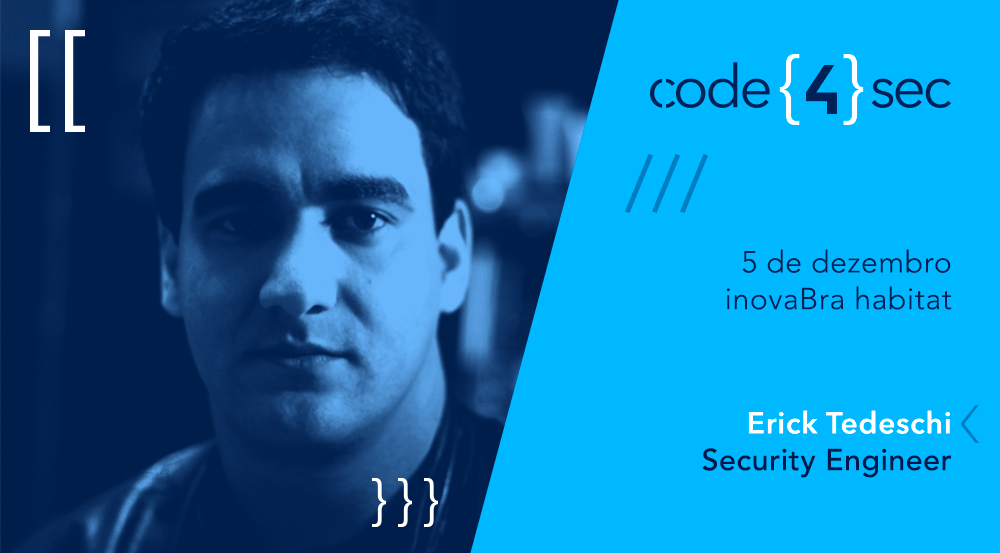 Code4SecBR's tweet image. Aprenda a utilizar padrões abertos como oauth+openid+jwts! @ericktedeschi está confirmado no #Code4Sec. Garanta seu ingresso em bit.ly/2JWBtbR