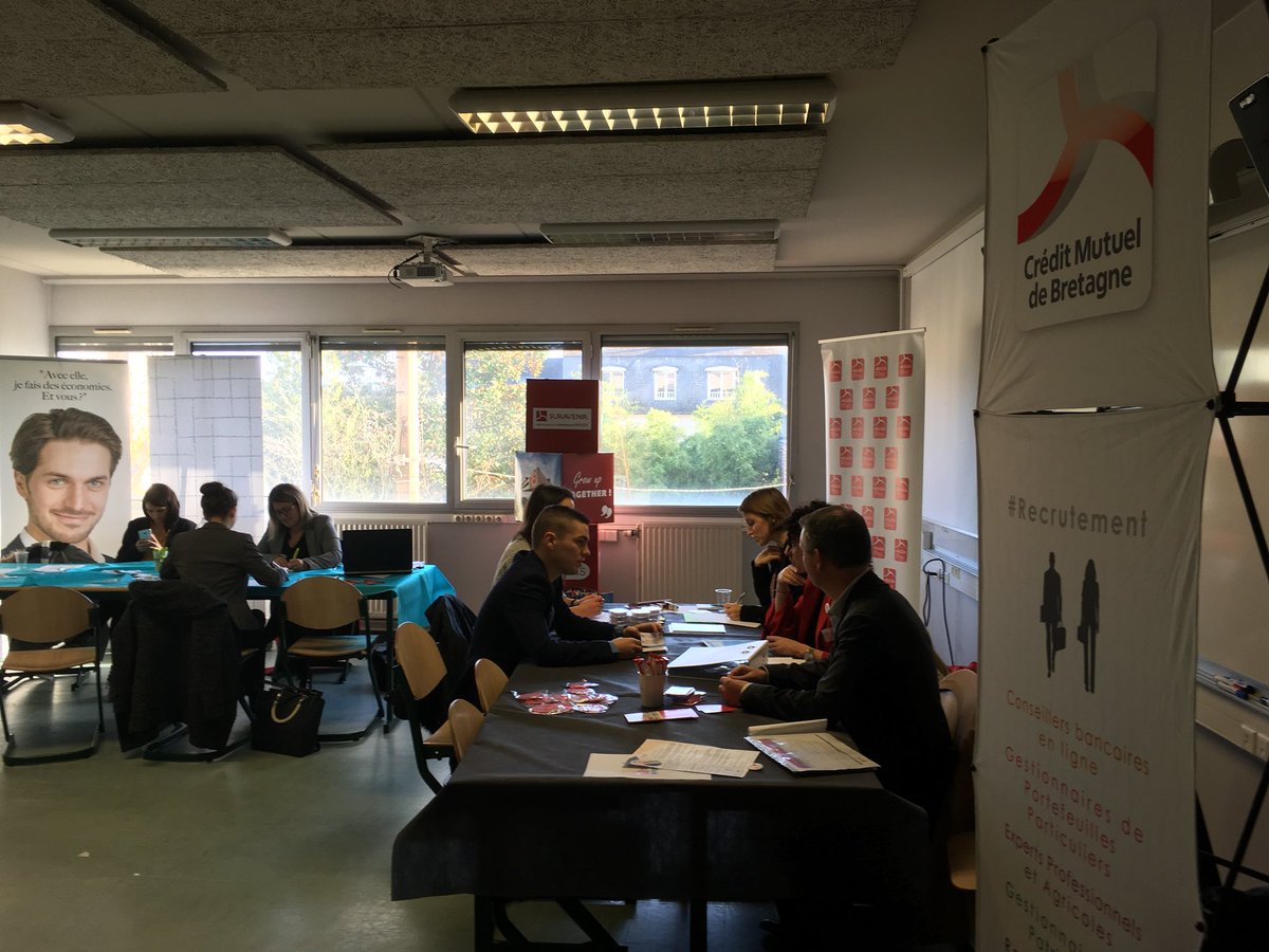cLerouzic's tweet photo. Forum IGR Rennes#ARKEA rencontre les étudiants https://t.co/TdEetmNvEY