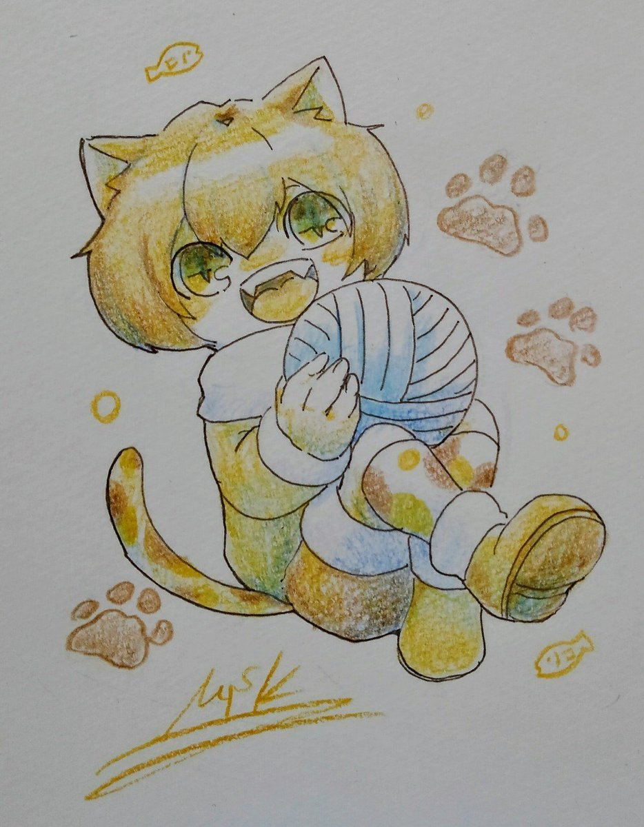 Kurosabukuroro 一日一絵 ルーレット指定イラスト発表会 アナログ オリジナル 創作 色鉛筆 お題 人と誰かのキメラ 色 茶色 青色 猫とショタをあわせてみました T Co T9rvkwc5jc Kurosabukuroro 一日一絵 ルーレット指定イラスト発表会 アナログ オリジナル 創作 色鉛筆 お題 人と誰かのキメラ 色 茶色 青色 猫とショタをあわせてみました T Co T9rvkwc5jc