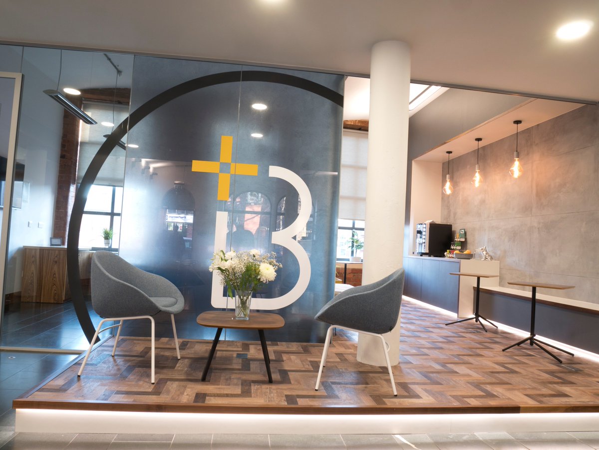 digiplus's tweet photo. .@BrackenBusCtrs is a longstanding client. They manage serviced offices spaces across #Leeds. They recently approached us with a brief to update the entrance space and interior of their @CallsWharfLeeds premises following a #rebrand.

Here it is! https://t.co/uuDFO6u9Ho https://t.co/en9obYOMna
