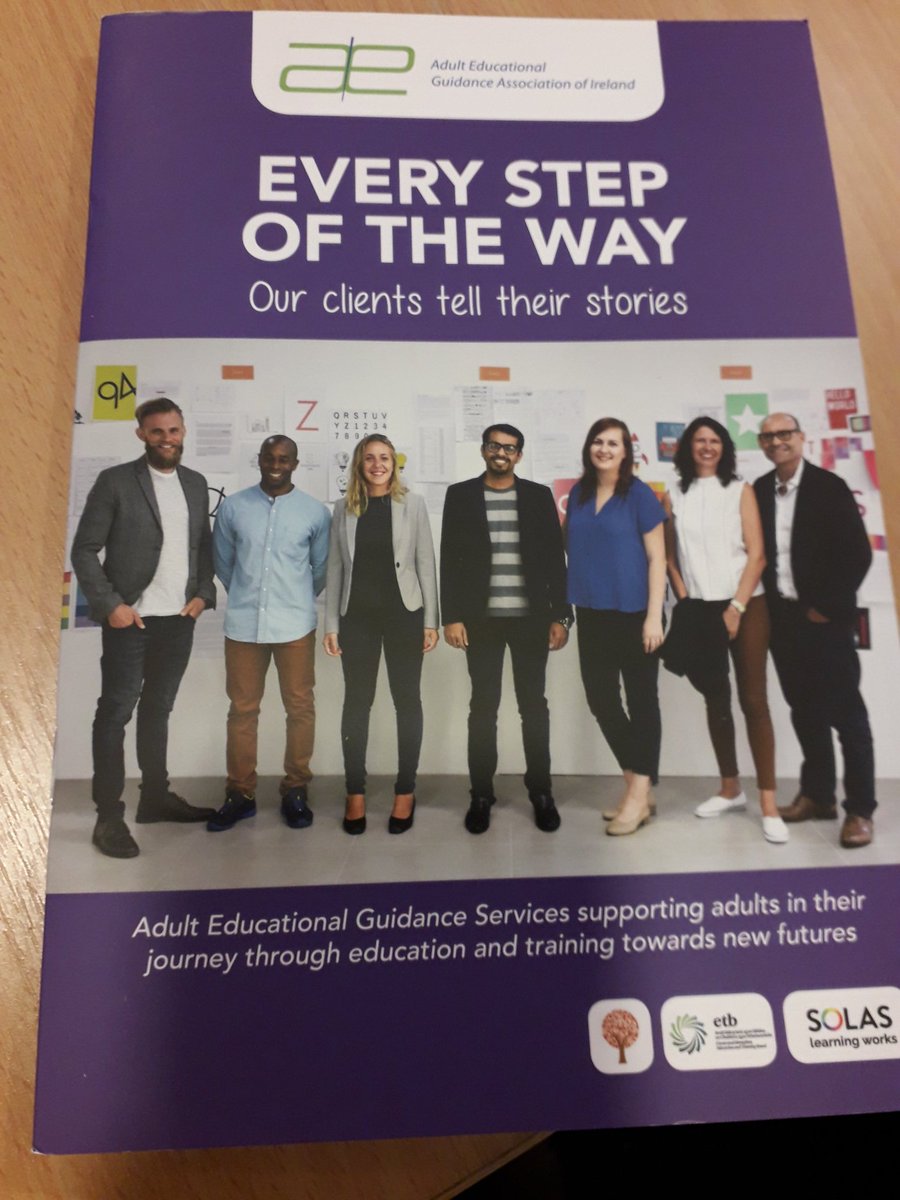 At a meeting with Adult Guidance Coordinator and Guidance Counsellor Niamh Brennan updating @msletbaegs <a href="/MayoGuidance/">Mayo Adult Educational Guidance Service</a> on the launch of "Every Step of The Way" <a href="/NCGEGuidance/">(Former) National Centre for Guidance in Education</a> <a href="/AEGAIreland/">AGA</a>. Well done on this fantastic project.
