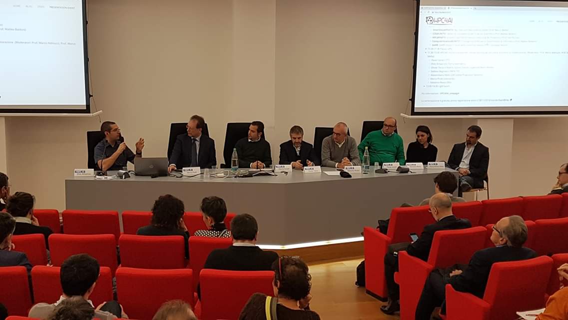 round table between #hpc4ai managers and industrial and academic research centers in the area 

#supercomputing #hpc #sc #tech #gpu #technology #edutech #science #research #supercomputers #datacenterreits #compute #datascience #cpu #cluster