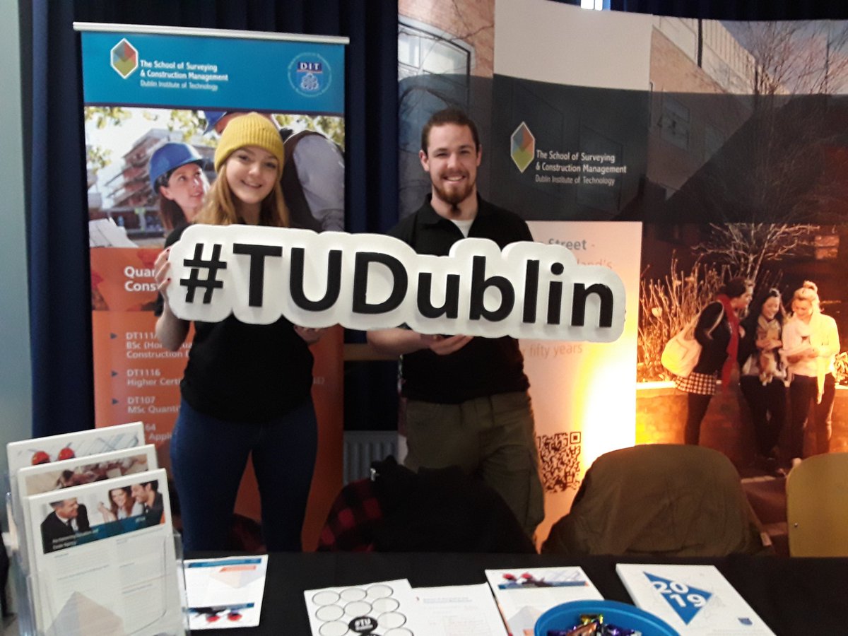 WeAreTUDublin's tweet photo. Meet the School of Surveying & Construction Management students #DITOpenDay #TUDublin #OpenDays https://t.co/Kqp4WF6Lj6