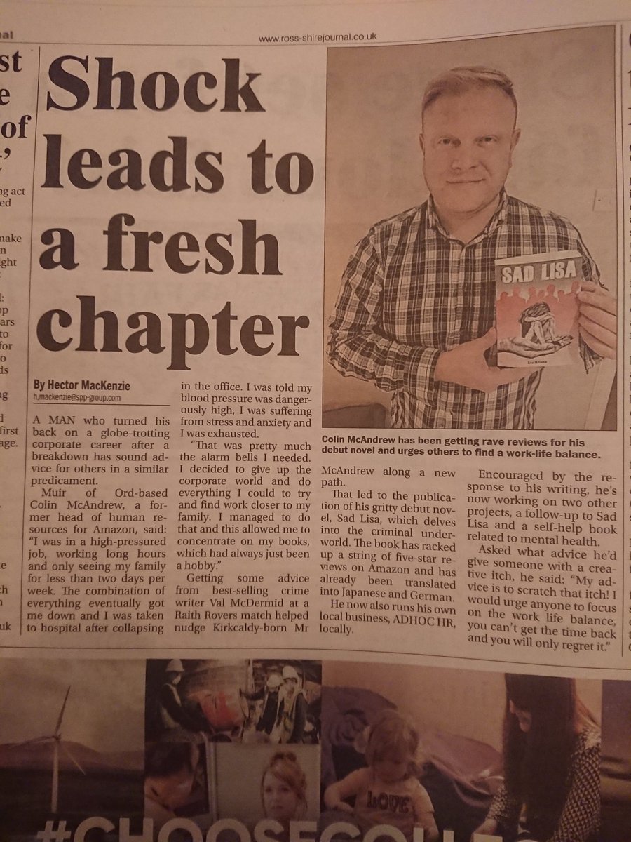AuthorColin's tweet photo. The first of many articles about me and Sad Lisa!
#sadlisa https://t.co/iEek9q9KdF