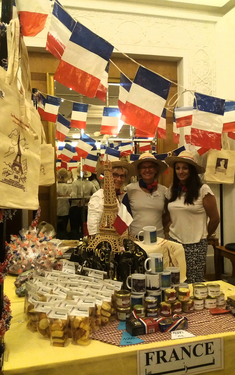 eblatmann's tweet photo. ANNUAL #IVWG INTERNATIONAL CHARITY BAZAR : do not miss the French stand ! Plenty of products from France on sale for a good cause. Tonight and tomorrow at Al Salam #Rotana hotel in Khartoum.
@FranceauSoudan
@Diplosolidaire https://t.co/AiYHZWoA7N