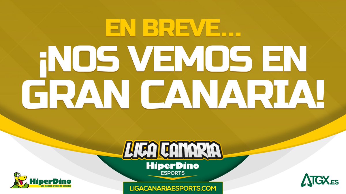 LigaCanaria's tweet photo. 🎁 Mucha gente lo ha pedido... ¡nos vamos a Gran Canaria!

🙊 Desvelaremos más detalles próximamente en nuestras redes sociales 🐵

#LigaCanariaHD con @HiperDino_ y @TGXes 

#esports #Canarias https://t.co/DIHIchtgWb