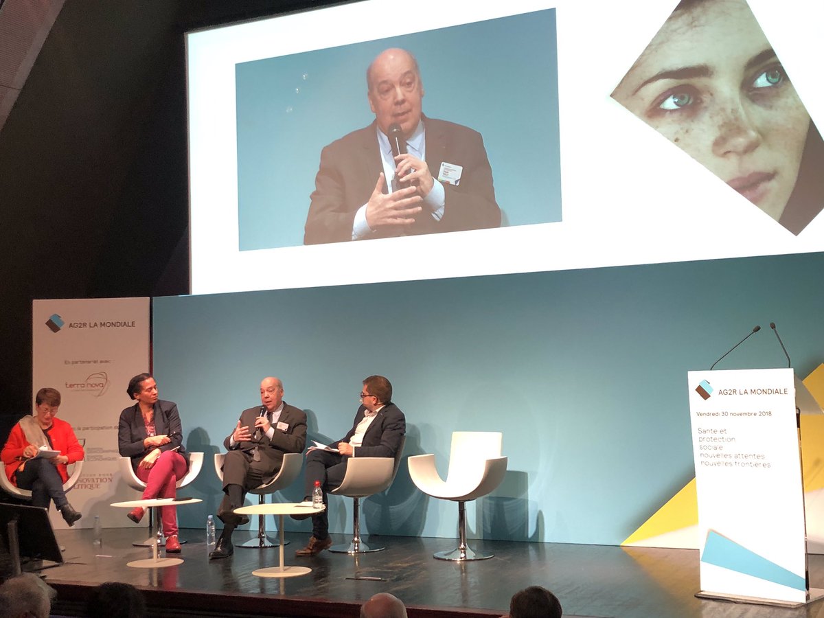 USPsecurite's tweet image. .@Claude_Tarlet intervient au colloque @AG2RLAMONDIALE « Les questions de santé au sens large et de protection sociale, pour notre banche, sont prioritaires. Pour aller plus loin il faut nous inspirer des exemples européens et faire bouger les mentalités ».