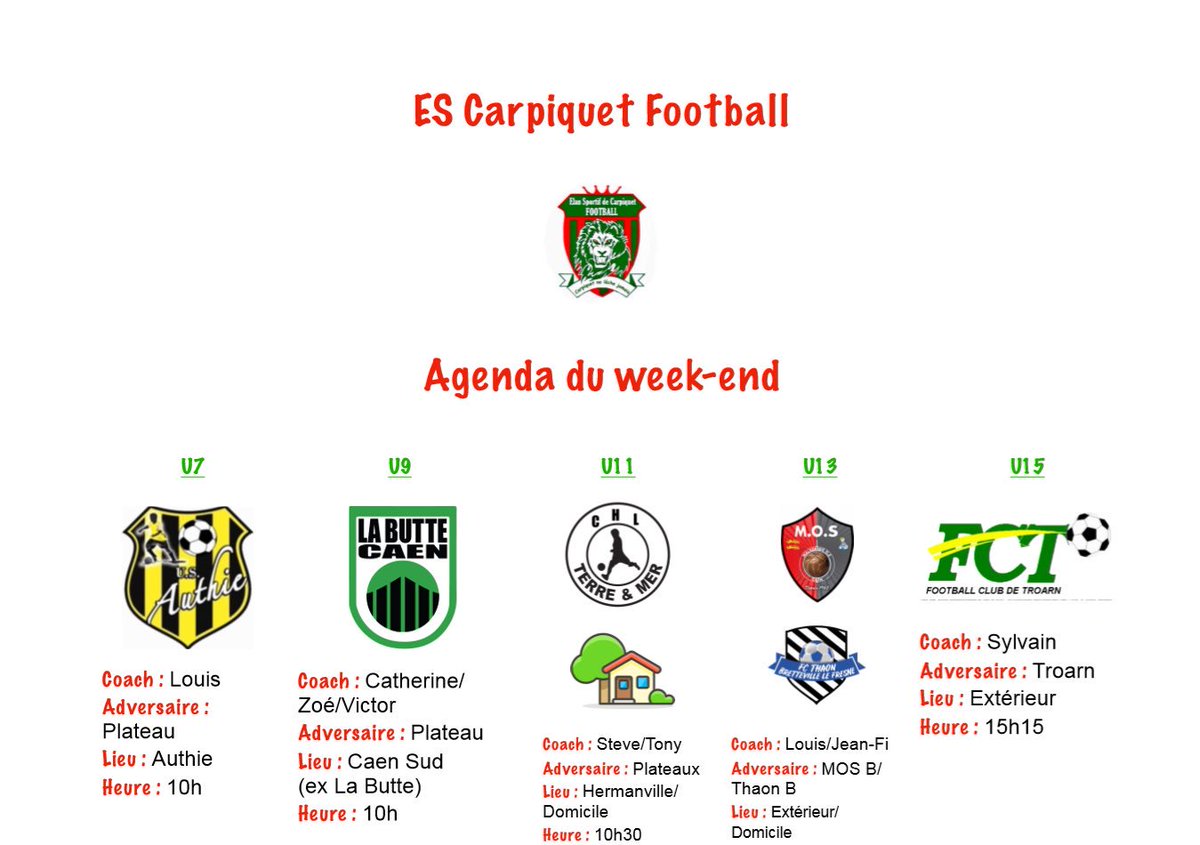 ES Carpiquet Football tweet media