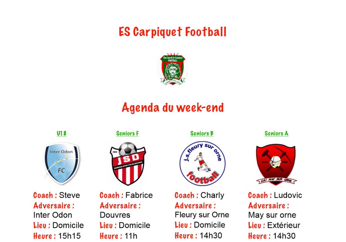 ES Carpiquet Football tweet media