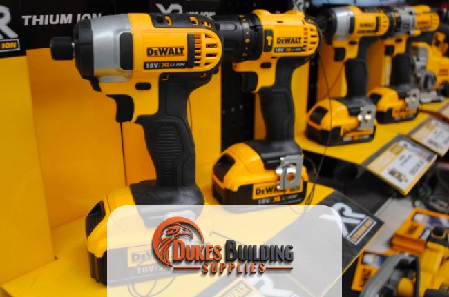 Dukes Building Supplies has all the tools 🛠️ you need for any size of project 🏗️. 

Contractors 👷 and renovators need high performance, long-lasting power tools 🔌. You'll find a full complement of bits, blades, hoses, batteries 🔋 and other power tool accessories.

#ymm